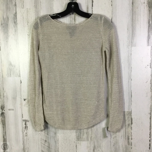 Sweater By Tahari By Arthur Levine In Beige, Size: Xs