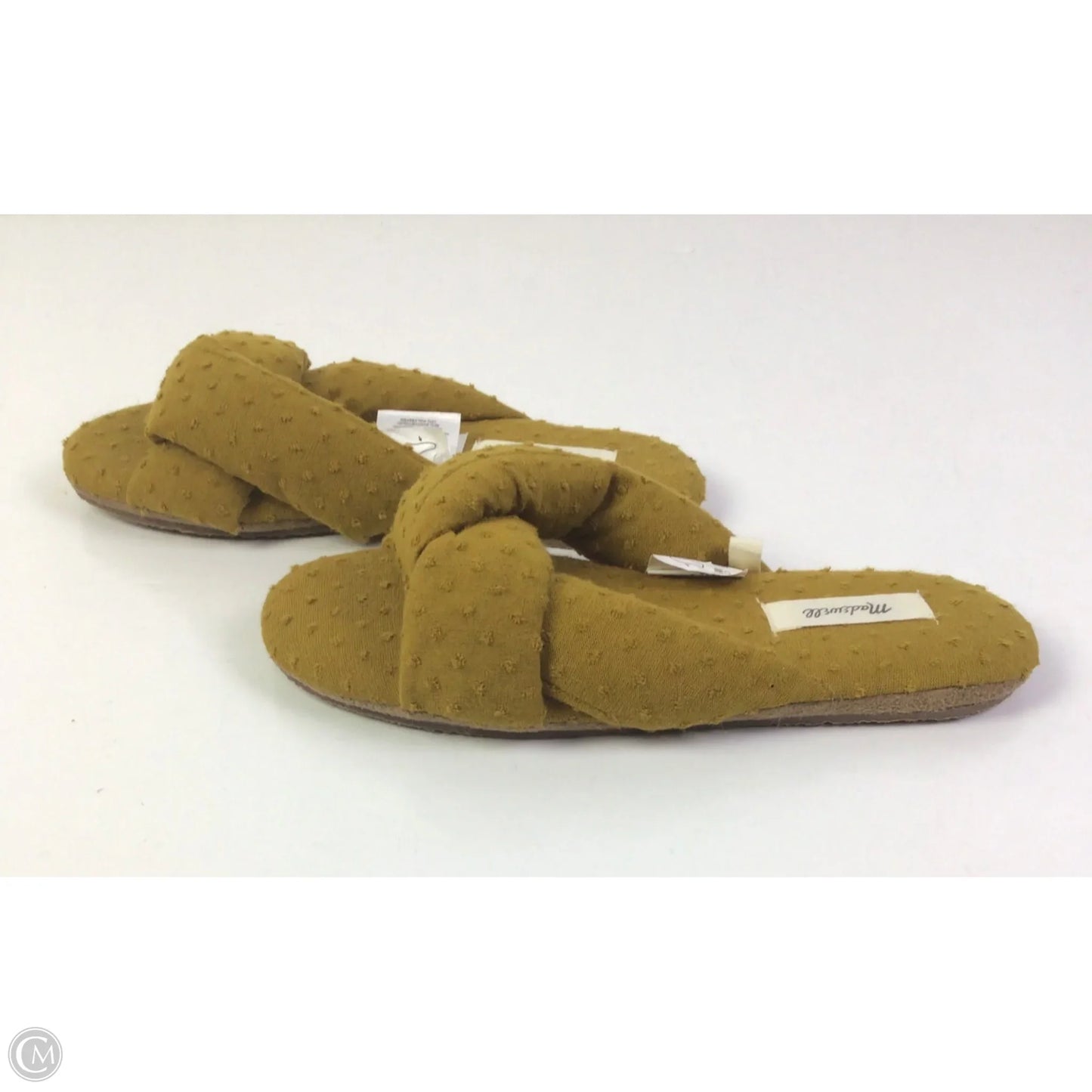 Slippers By Madewell In Chartreuse