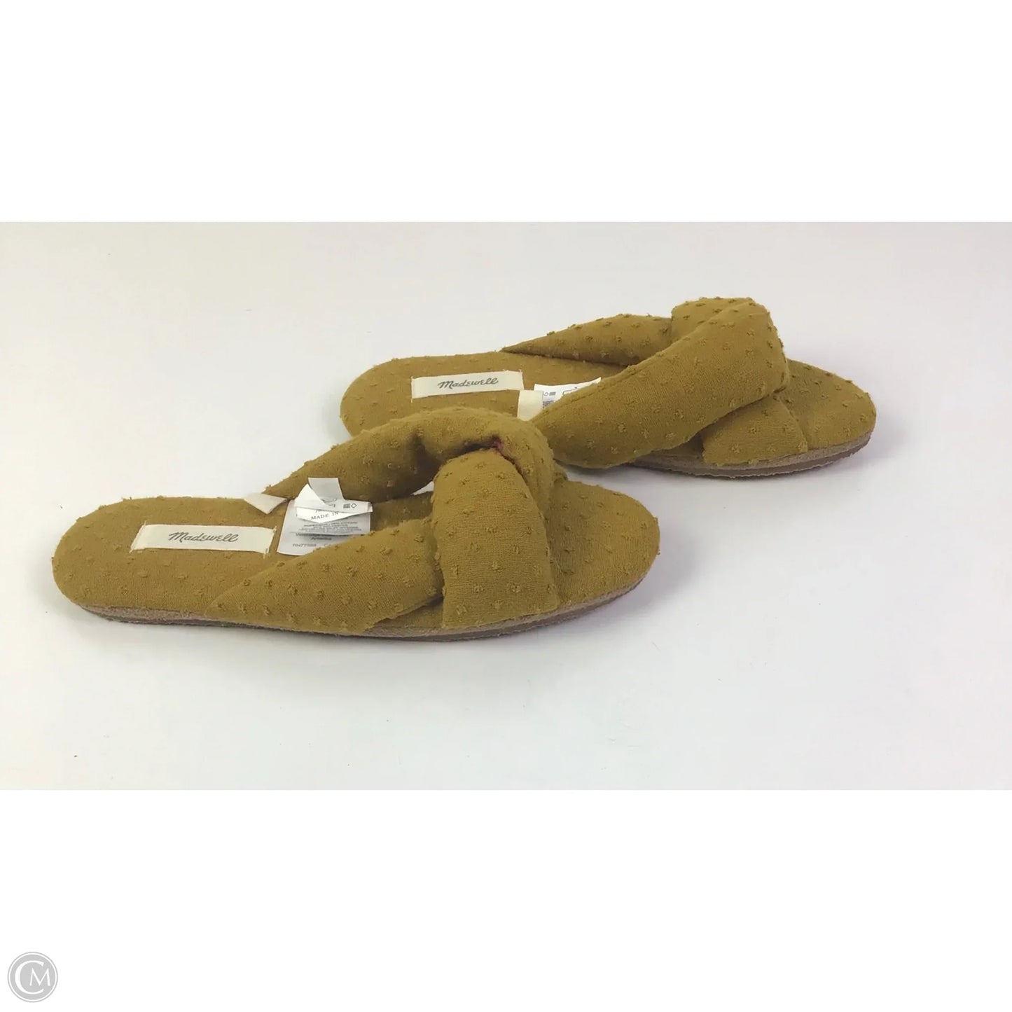 Slippers By Madewell In Chartreuse