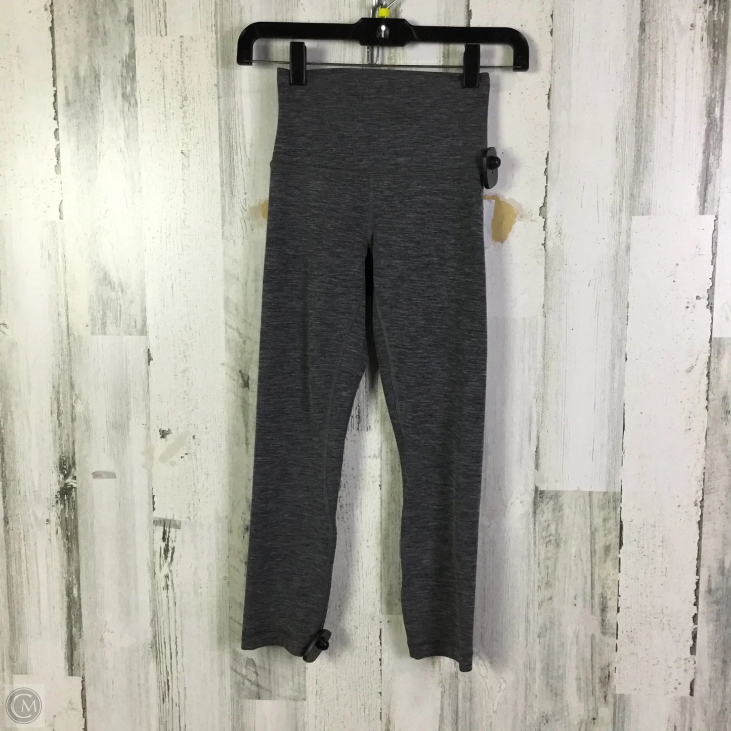 Athletic Leggings Capris By Lululemon In Grey, Size: 2