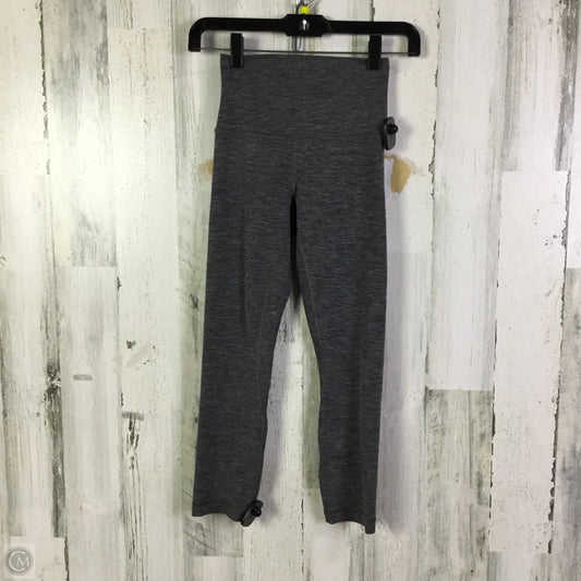 Athletic Leggings Capris By Lululemon In Grey, Size: 2