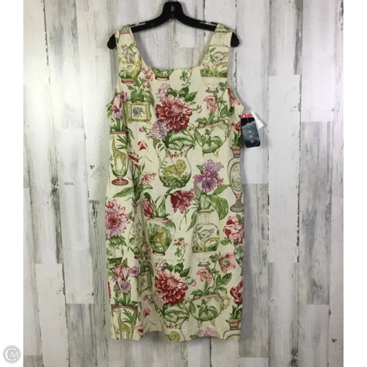 Dress Casual Short By Virgo In Cream, Size: 1x