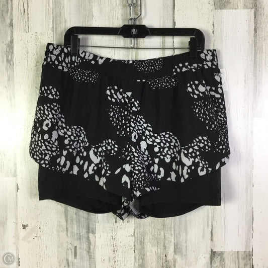 Athletic Shorts By Dsg Outerwear In Black & White, Size: Xl