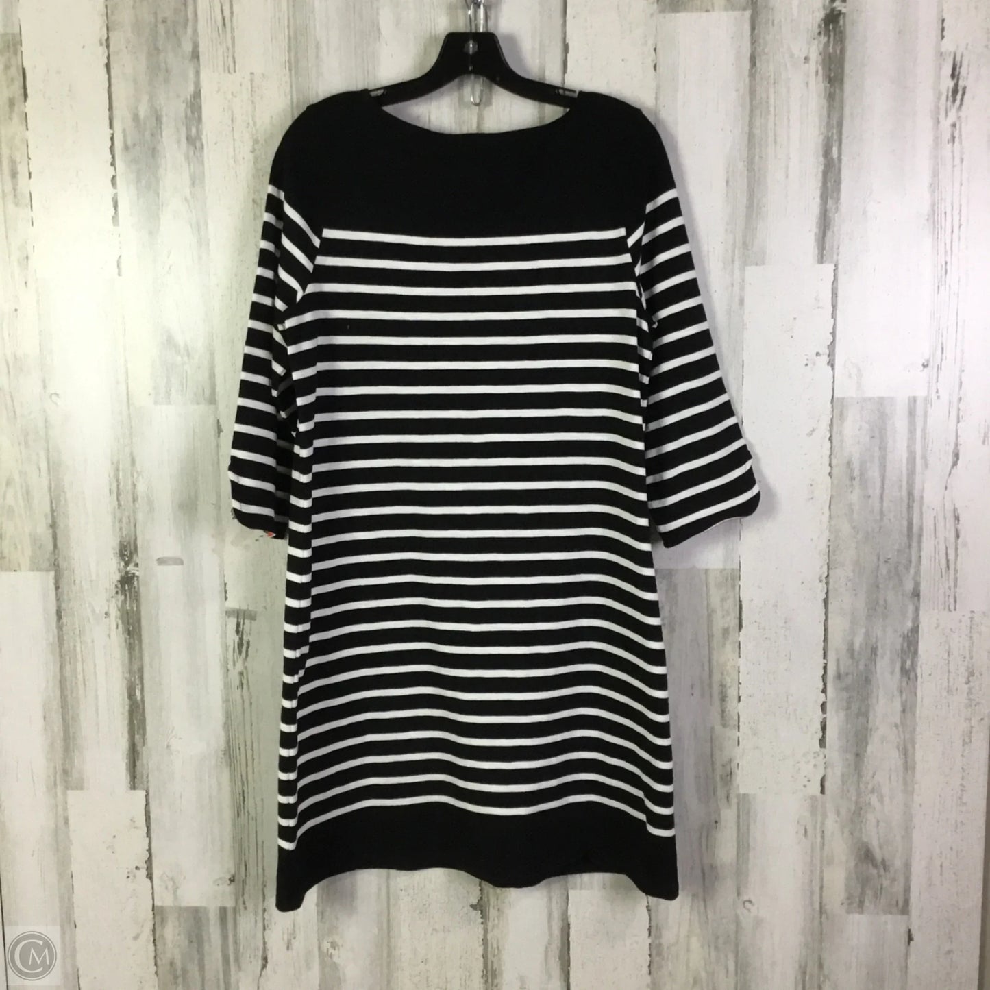 Dress Casual Short By Talbots In Black & White, Size: Lp