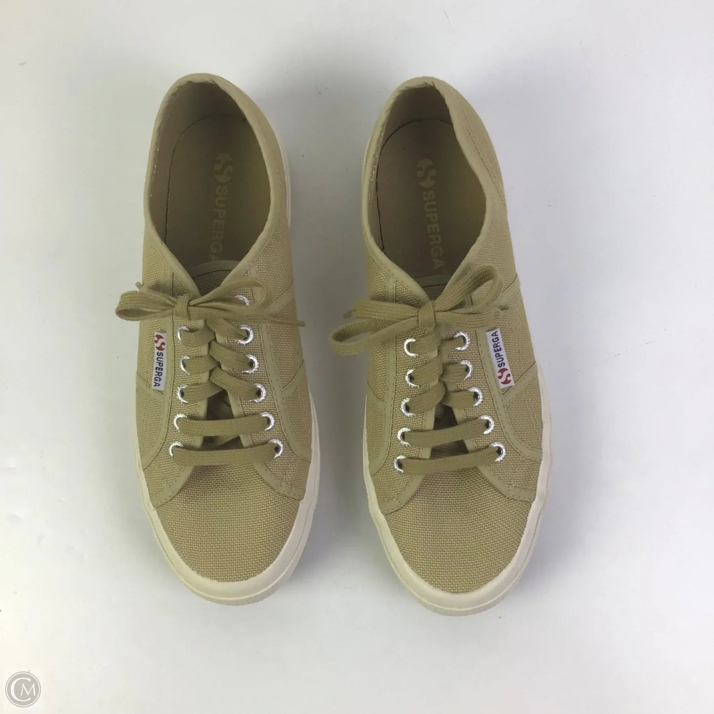 Shoes Sneakers By Superga In Tan, Size: 9.5