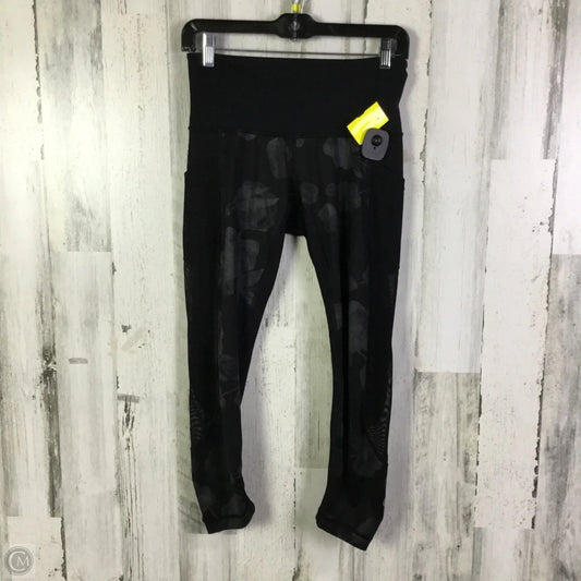Athletic Leggings Capris By Lululemon In Black, Size: 6
