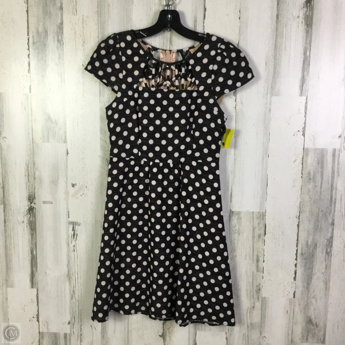 Dress Casual Short By Maeve In Black & White, Size: Xs