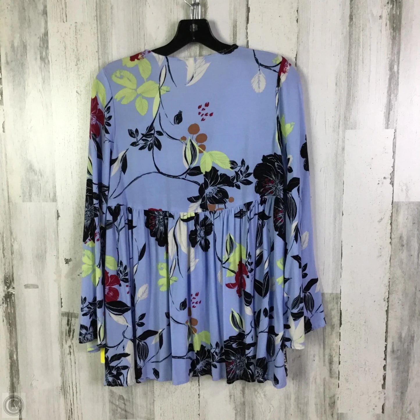 Top Long Sleeve By Free People In Blue, Size: Xs