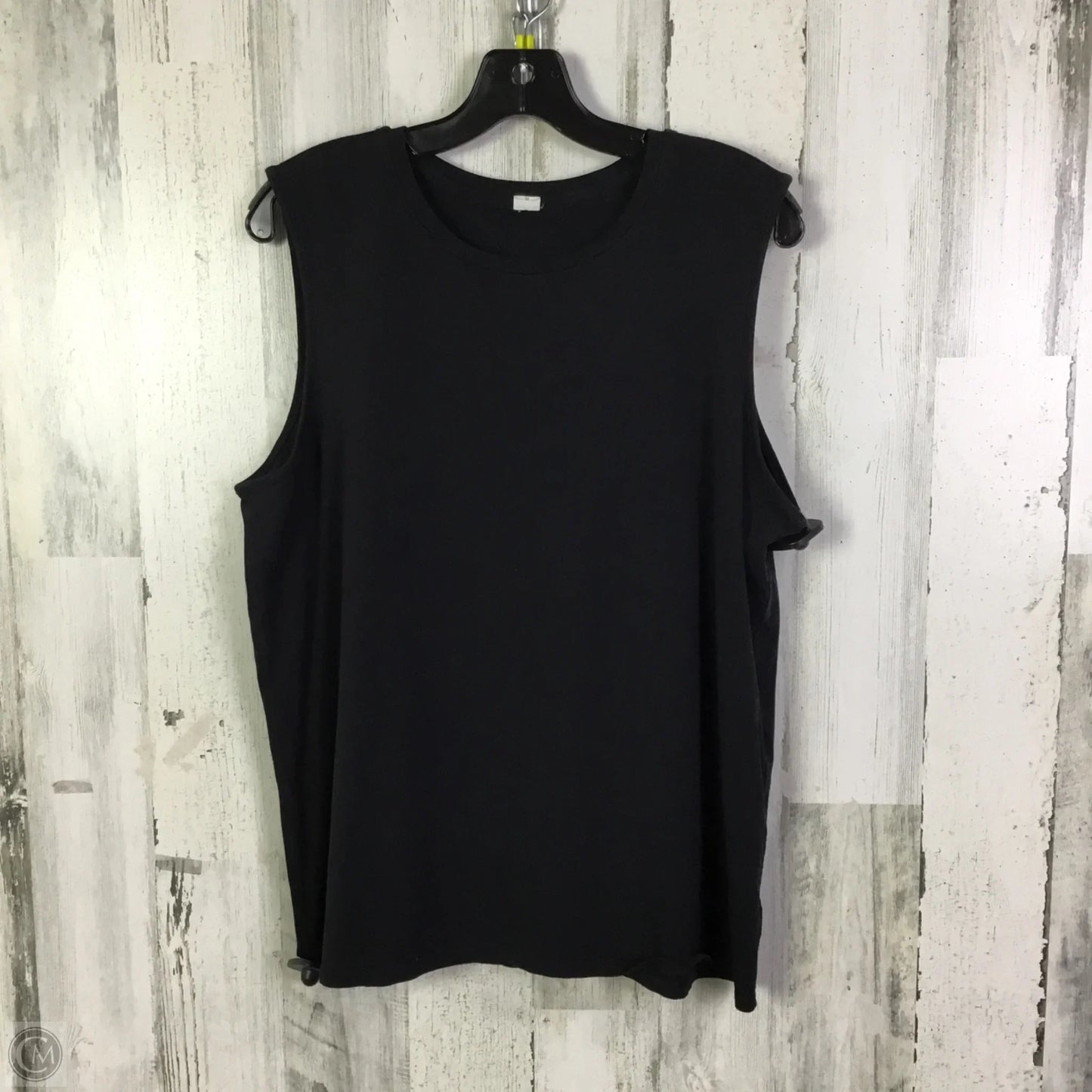 Athletic Tank Top By Lululemon In Black, Size: 16