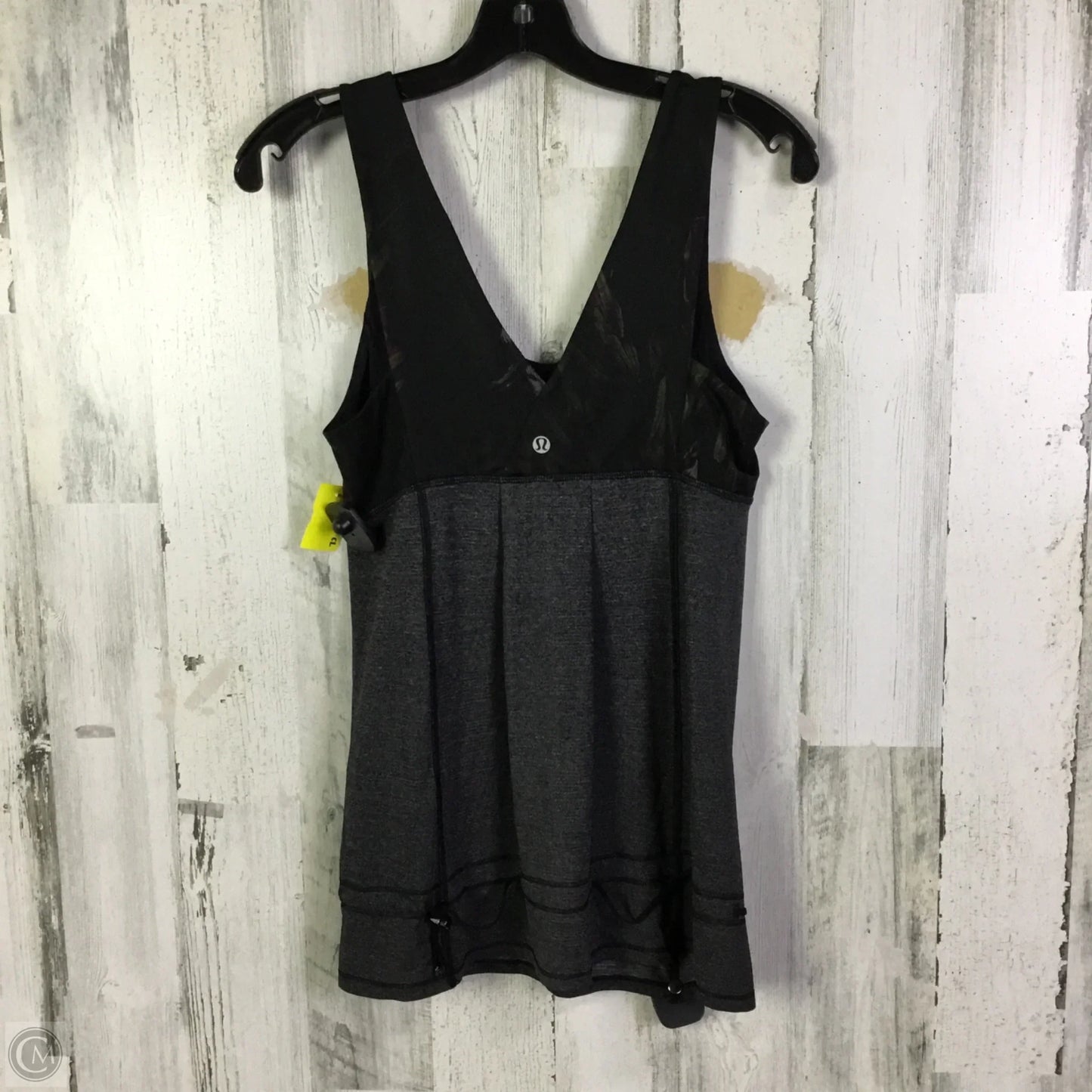 Athletic Tank Top By Lululemon In Grey, Size: L