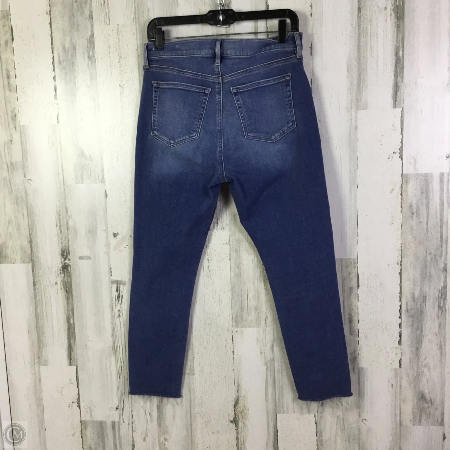 Jeans Skinny By Loft In Blue Denim, Size: 6