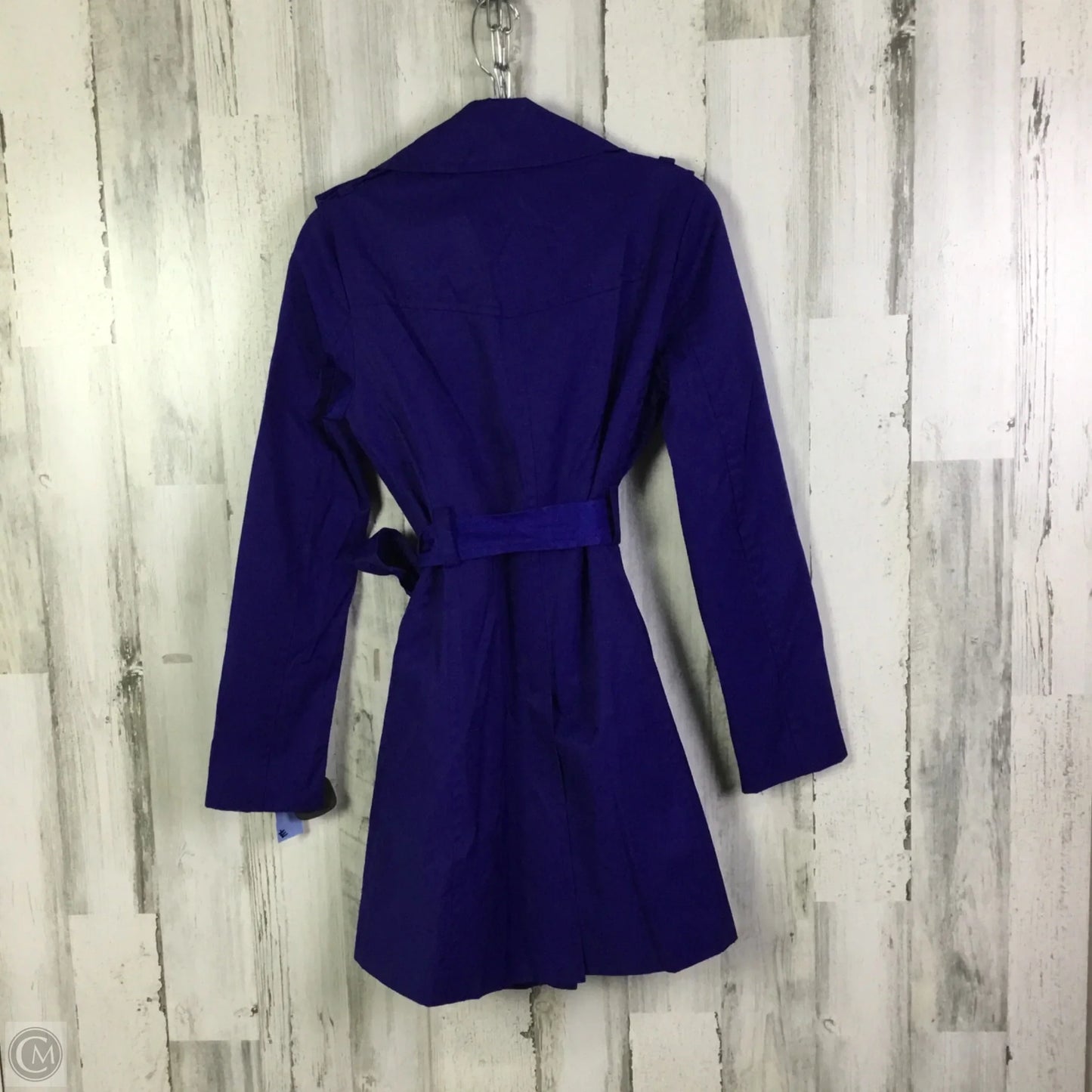 Coat Peacoat By Express In Blue, Size: S