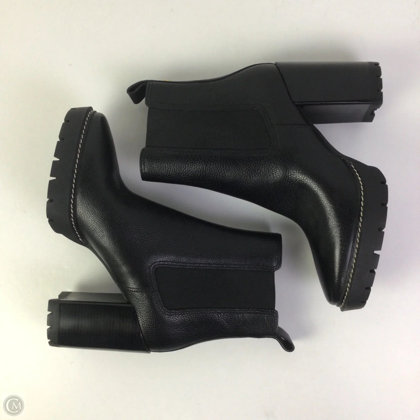 Boots Designer By Tory Burch In Black, Size: 10