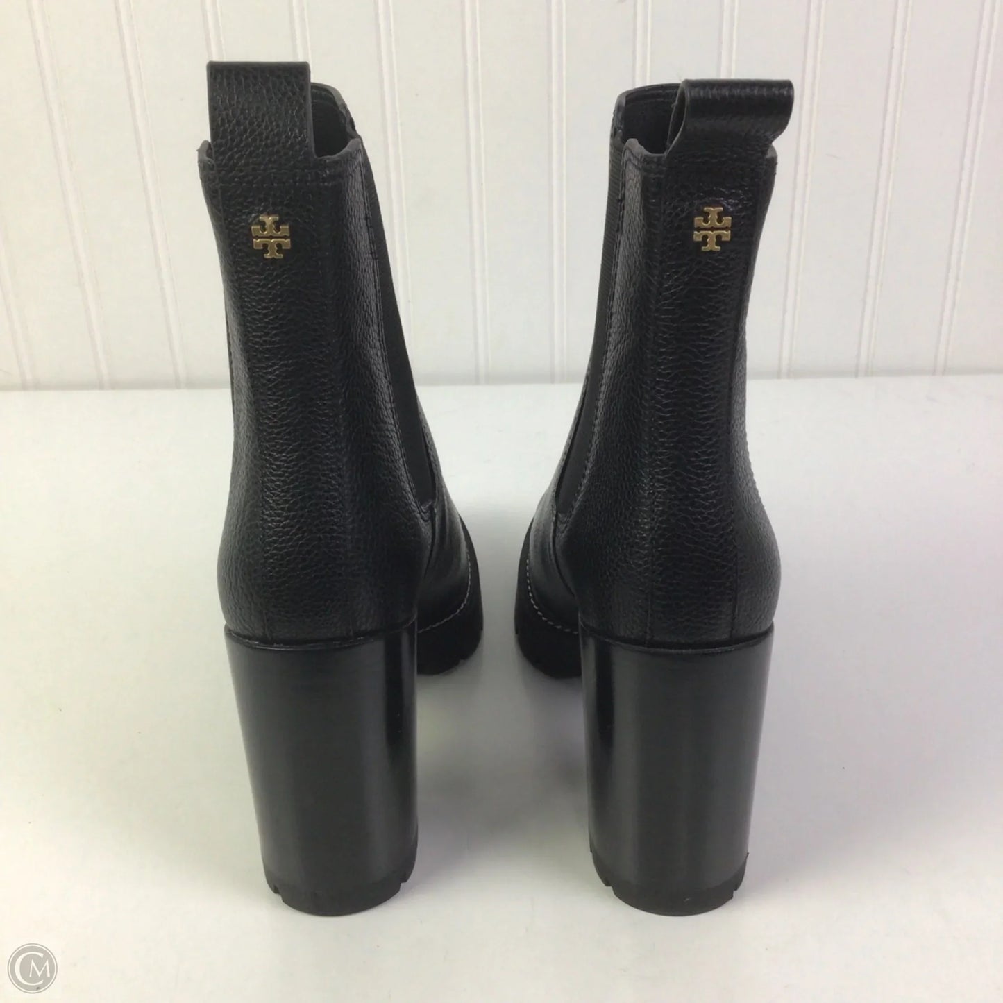 Boots Designer By Tory Burch In Black, Size: 10