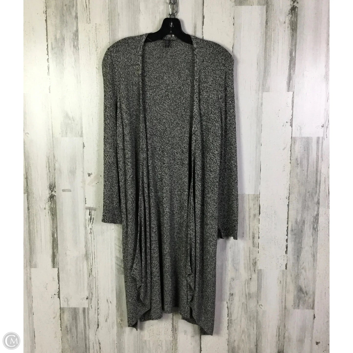 Cardigan By Eileen Fisher In Black & White, Size: M