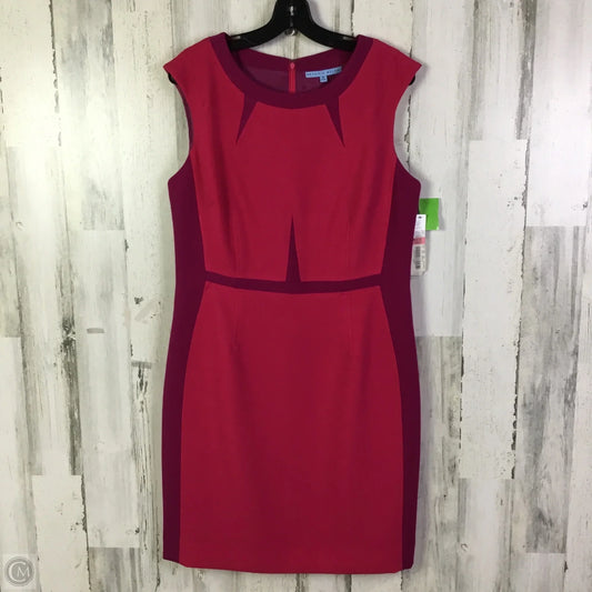 Dress Work By Antonio Melani In Pink, Size: L