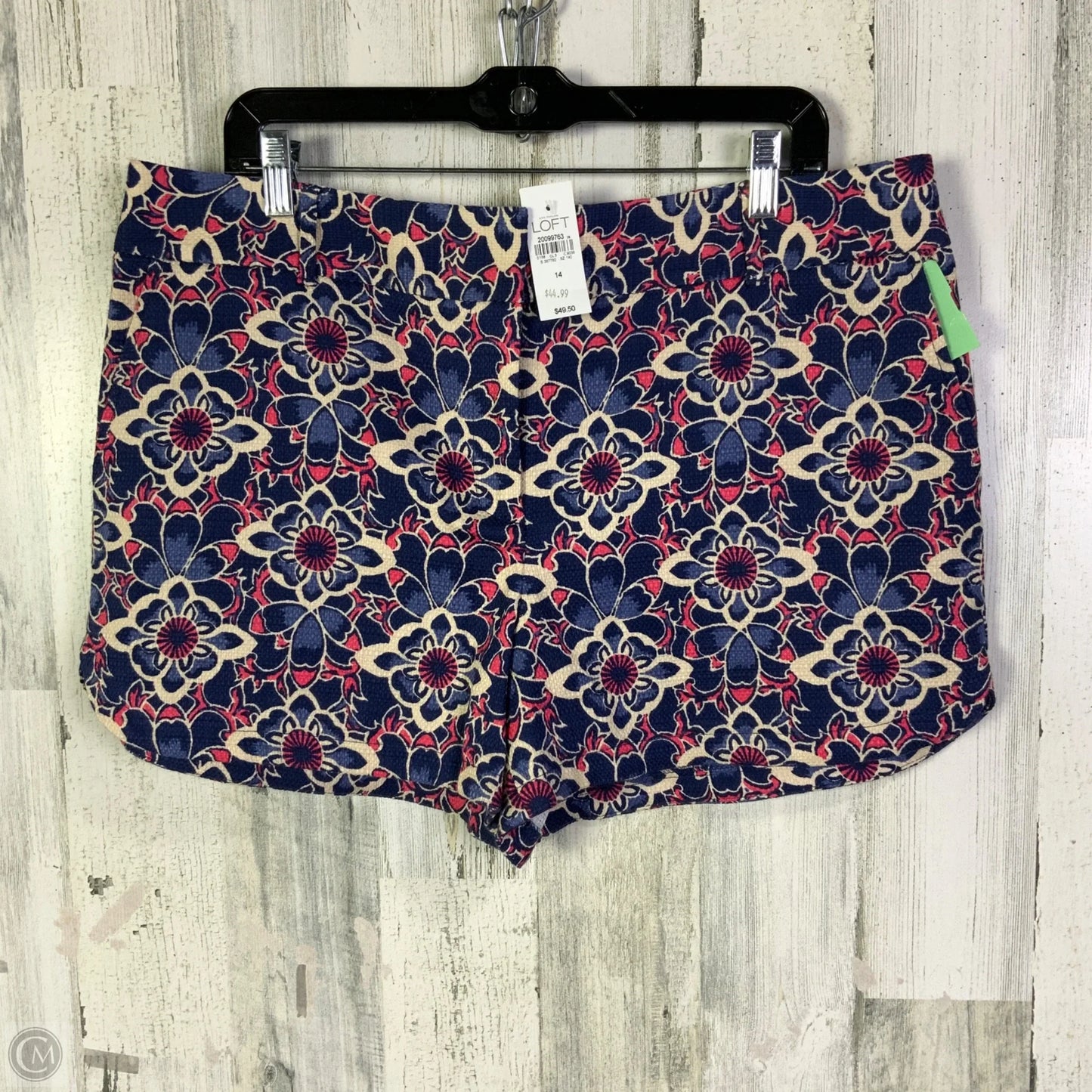 Shorts By Loft In Blue, Size: 14