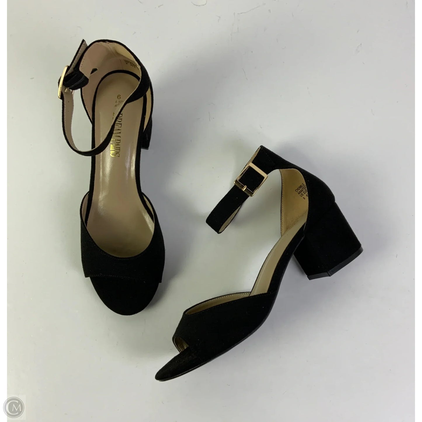 Sandals Heels Block By Dream Pairs In Black, Size: 9