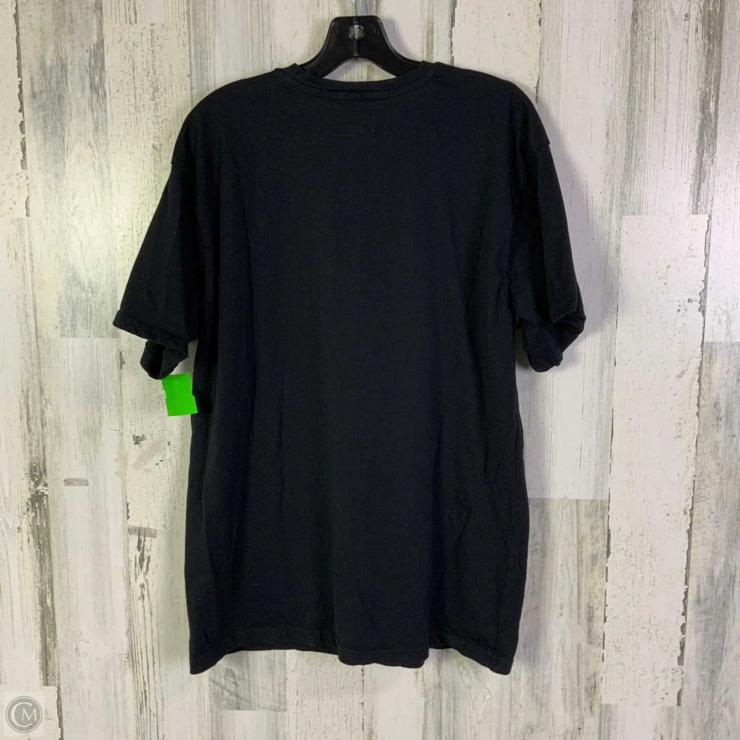 Top Short Sleeve Basic By Clothes Mentor In Black, Size: Xl