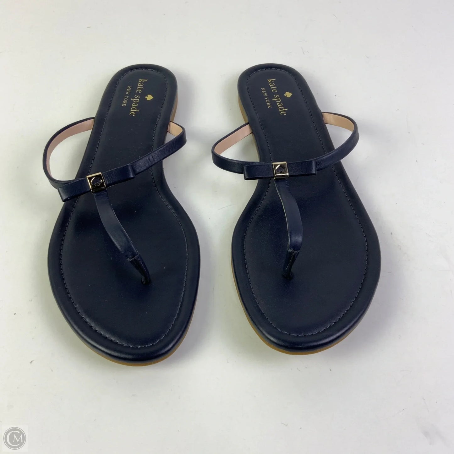 Sandals Designer By Kate Spade In Navy, Size: 11