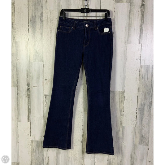 Jeans Flared By White House Black Market In Blue Denim, Size: 4