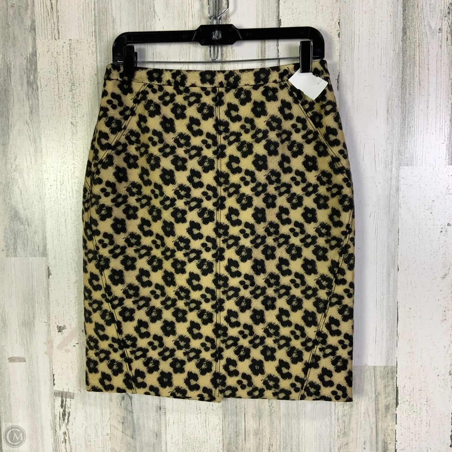 Skirt Mini & Short By Ann Taylor In Animal Print, Size: 8