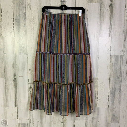 Skirt Maxi By Christopher And Banks In Multi-colored, Size: 4