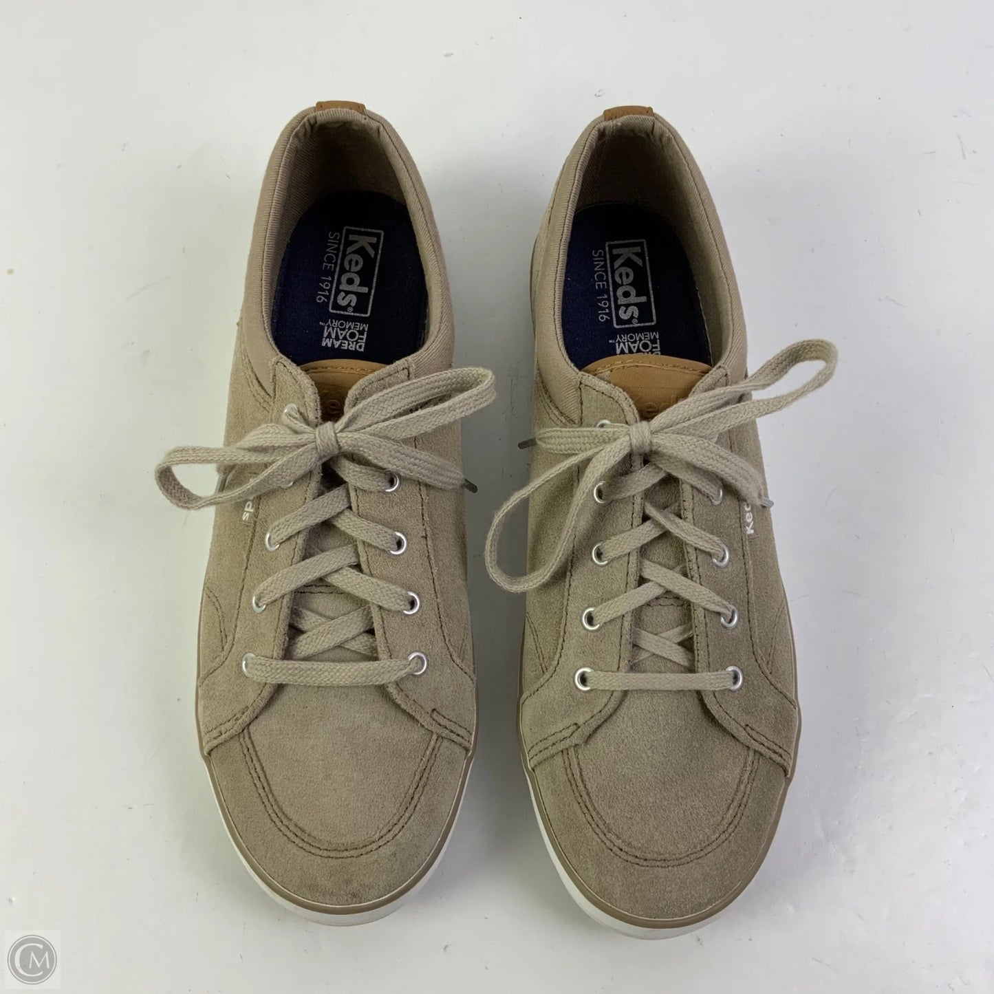 Shoes Sneakers By Keds In Taupe, Size: 8