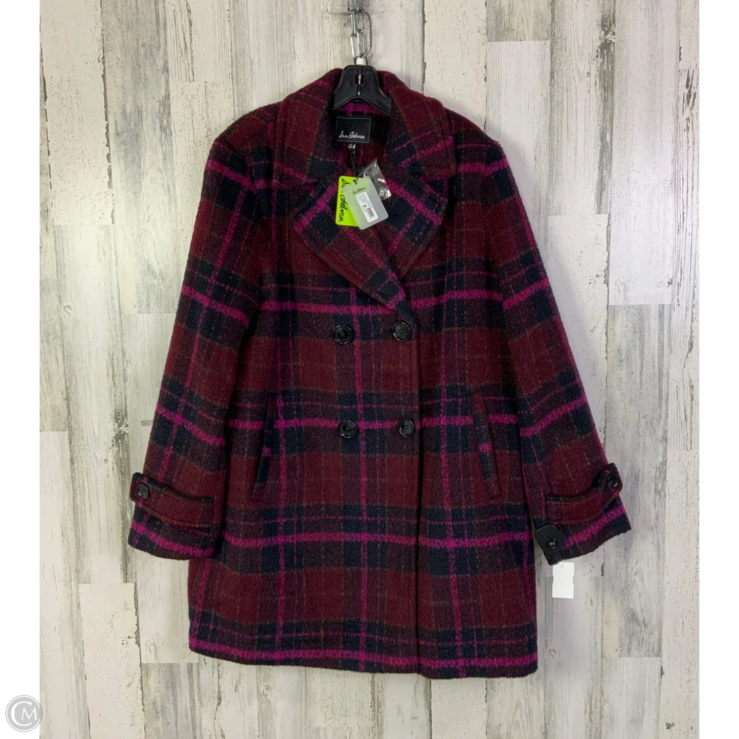 Coat Peacoat By Sam Edelman In Red, Size: Xl