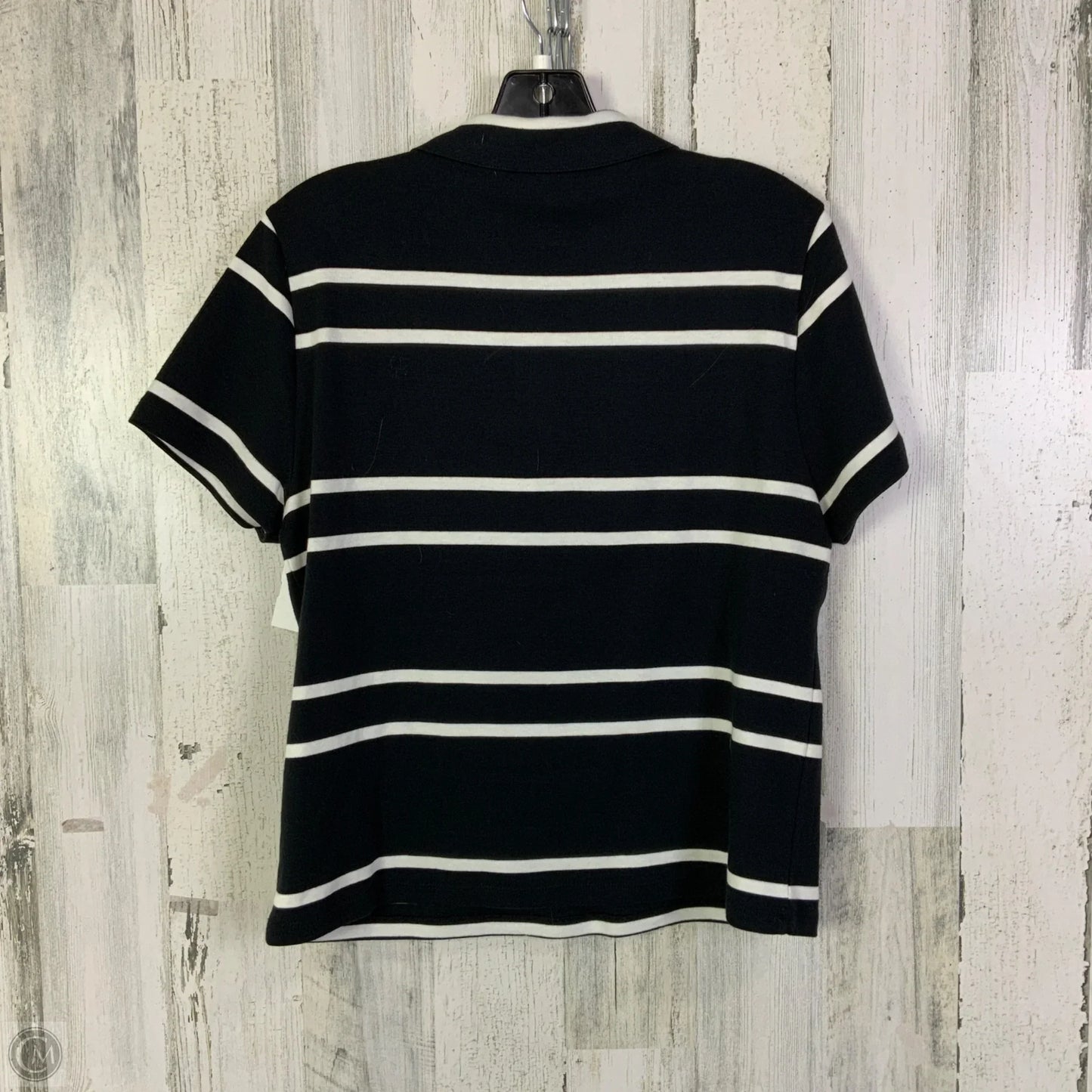 Top Short Sleeve By J. Crew In Black, Size: Xl