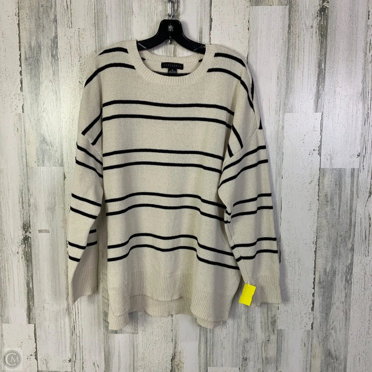 Sweater By Sanctuary In Black & Cream, Size: Xl