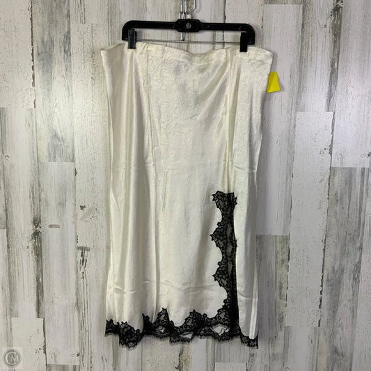 Skirt Midi By J. Crew In Cream, Size: 22