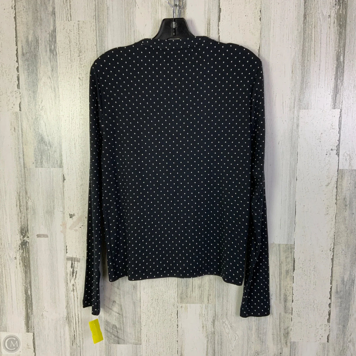 Top Long Sleeve By J. Crew In Black, Size: Xl
