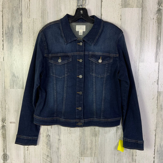 Jacket Denim By Caslon In Blue Denim, Size: L