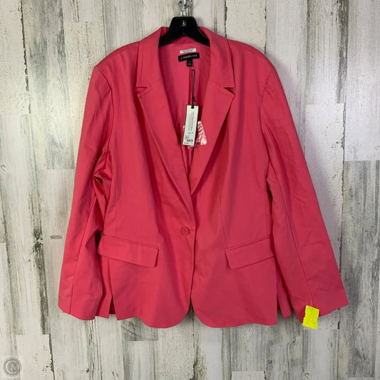 Blazer By Lane Bryant In Pink, Size: 3x