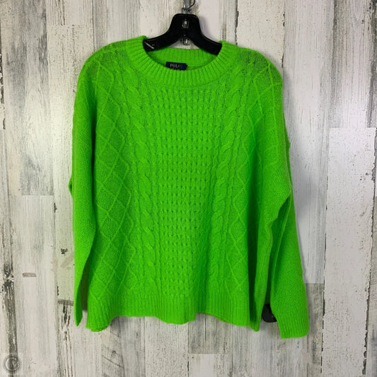 Sweater By Polo Ralph Lauren In Green, Size: S