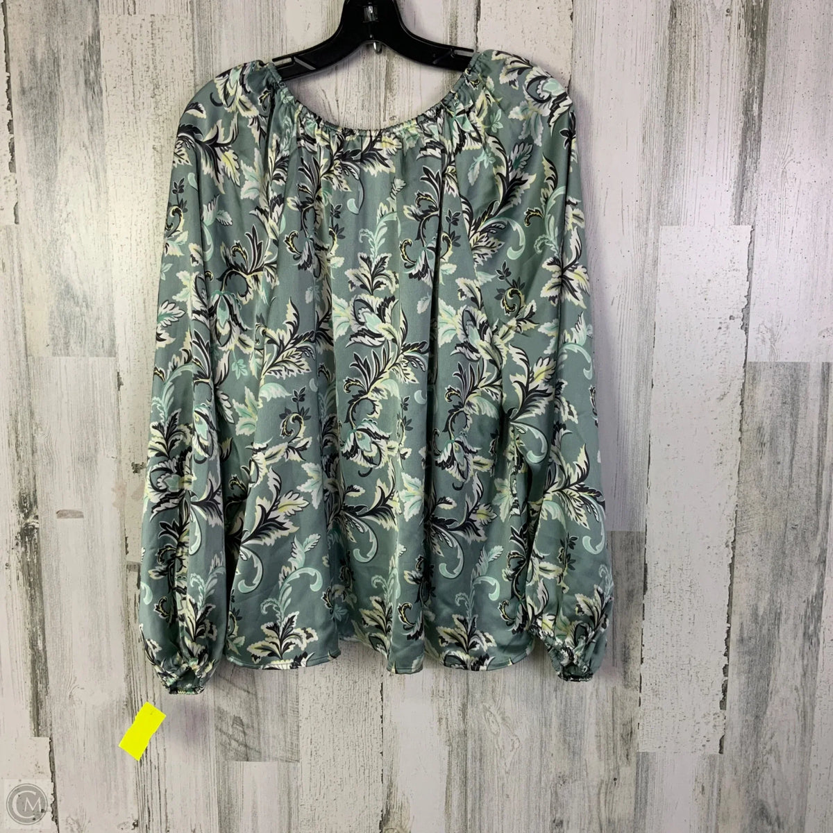 Top Long Sleeve By Loft In Grey, Size: Xl