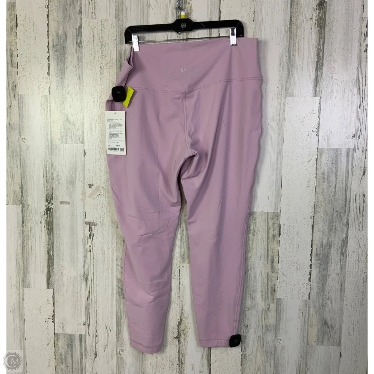 Athletic Leggings By Lululemon In Pink, Size: 20