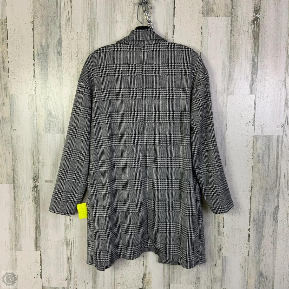 Blazer By Love Tree In Black & White, Size: L