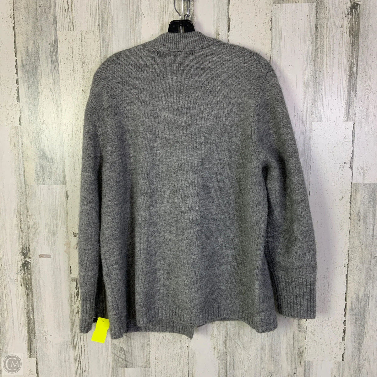 Sweater Cardigan By Max Studio In Grey, Size: L