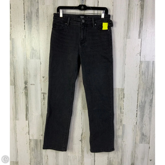 Jeans Straight By Hudson In Black Denim, Size: 8