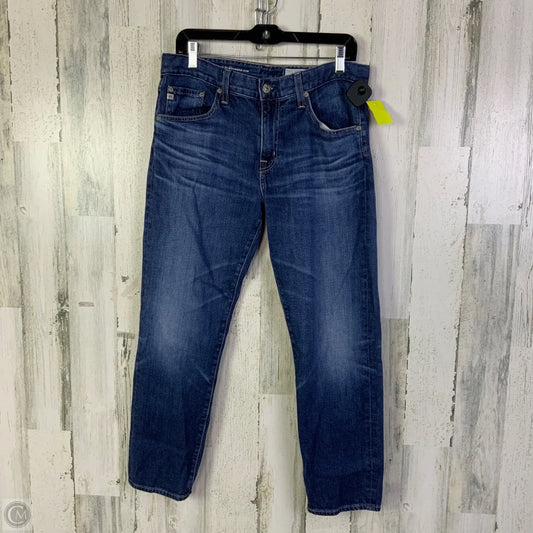 Jeans Boyfriend By Adriano Goldschmied In Blue Denim, Size: 8