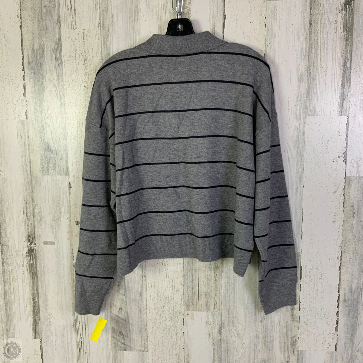 Sweater By French Connection In Grey, Size: Xl
