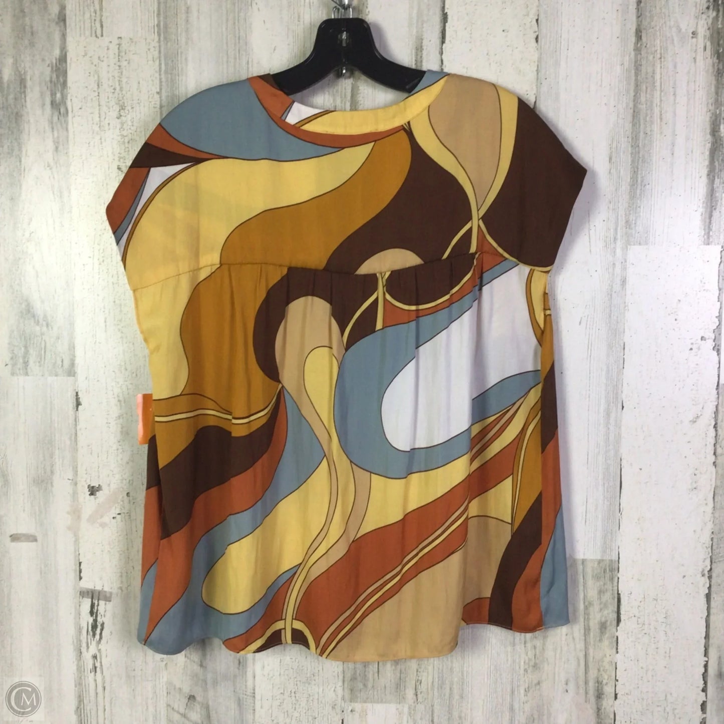 Blouse Sleeveless By Rachel Roy In Brown, Size: L