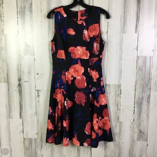 Dress Work By Ivanka Trump In Black & Red, Size: S