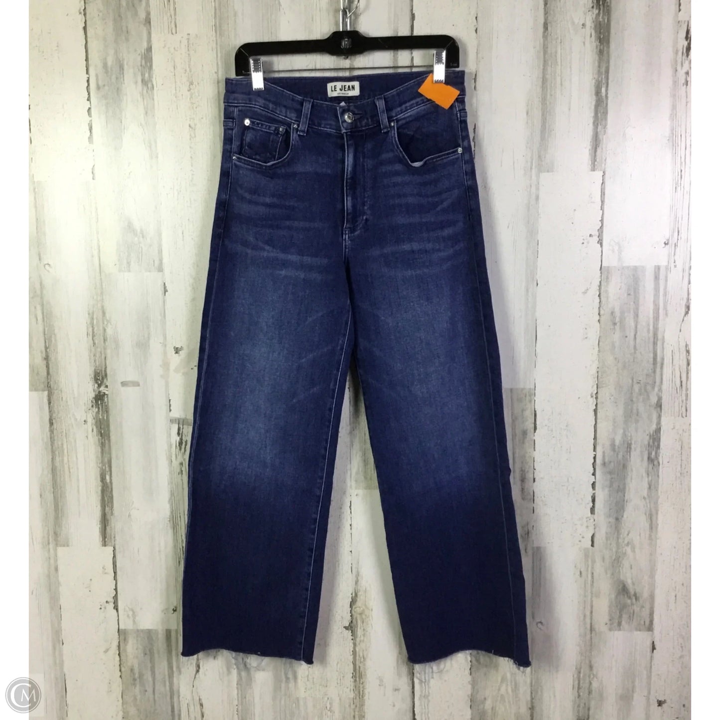 Jeans Cropped By Le Jean In Blue Denim, Size: 4