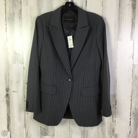 Blazer By Banana Republic In Grey, Size: S