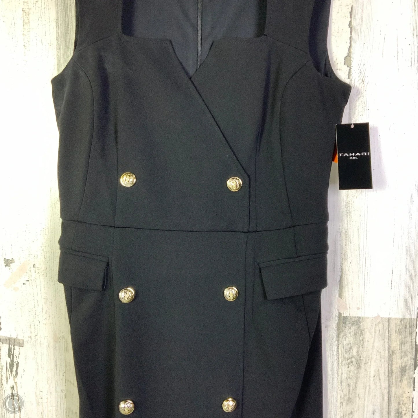 Dress Casual Short By Tahari In Black, Size: S