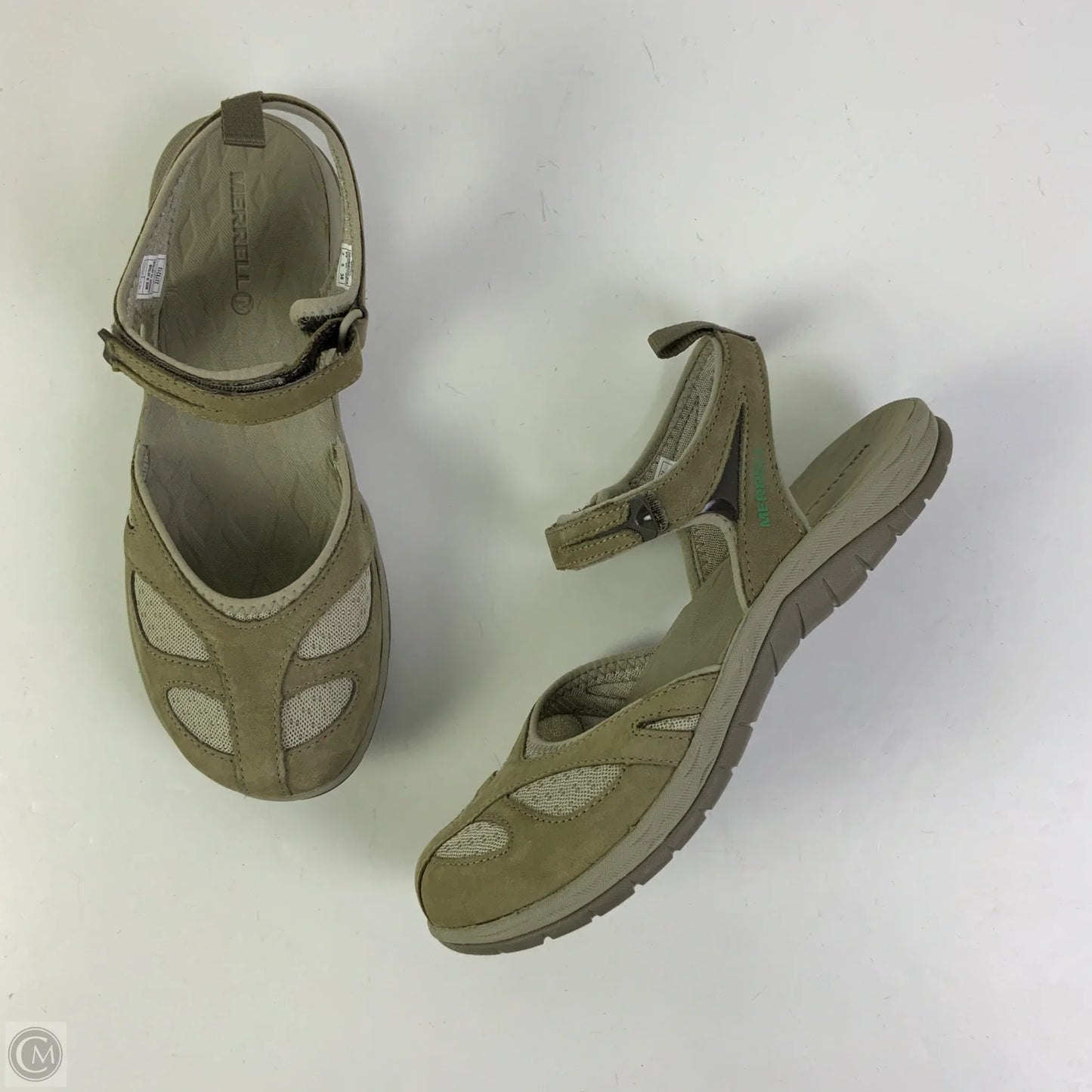 Sandals Flats By Merrell In Grey, Size: 7