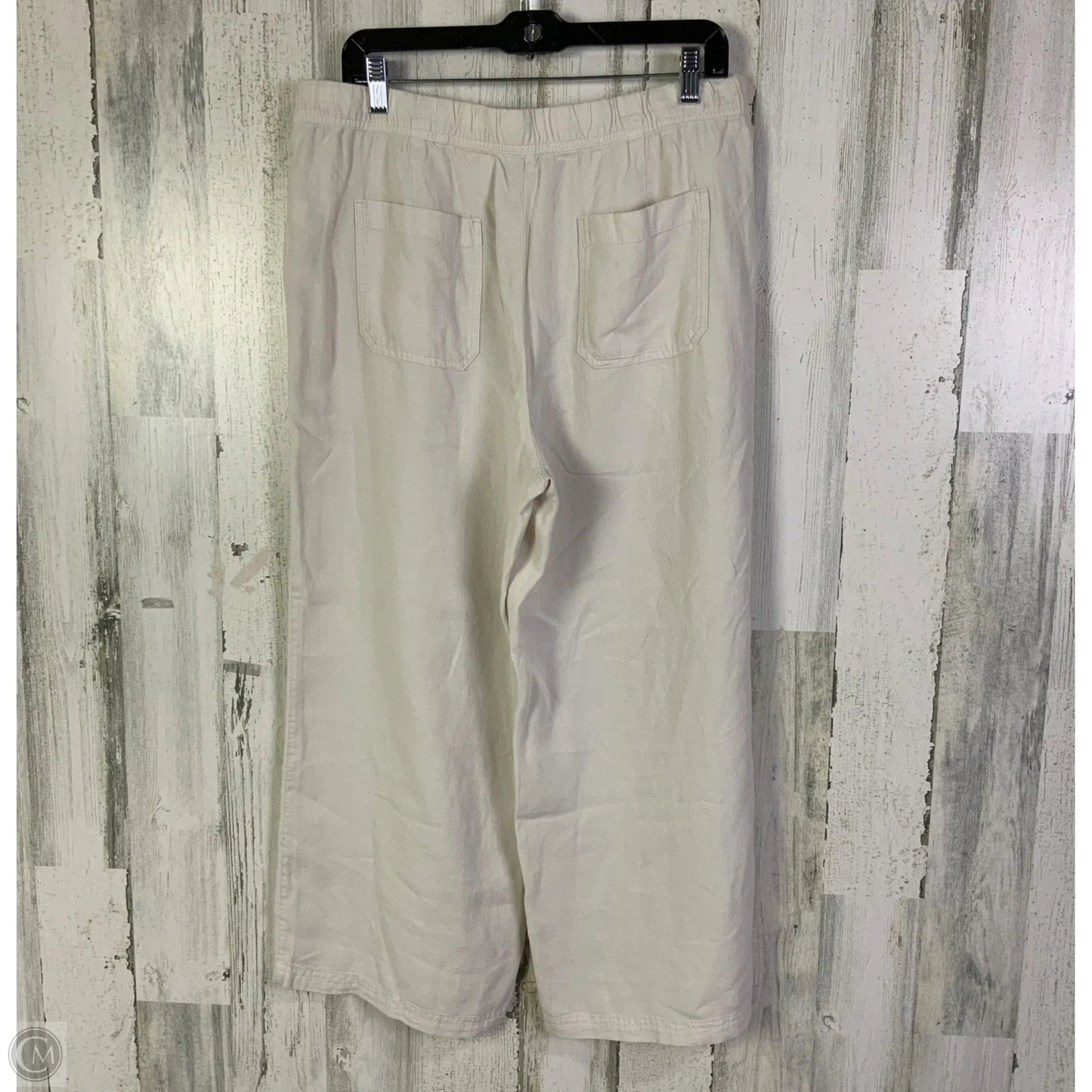 Pants Cropped By J. Jill In Cream, Size: 8